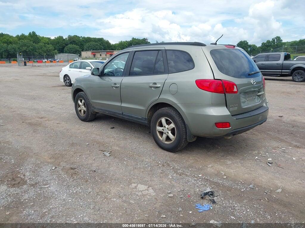 5NMSG73DX8H142167 2008 HYUNDAI SANTA FE photo no. 3