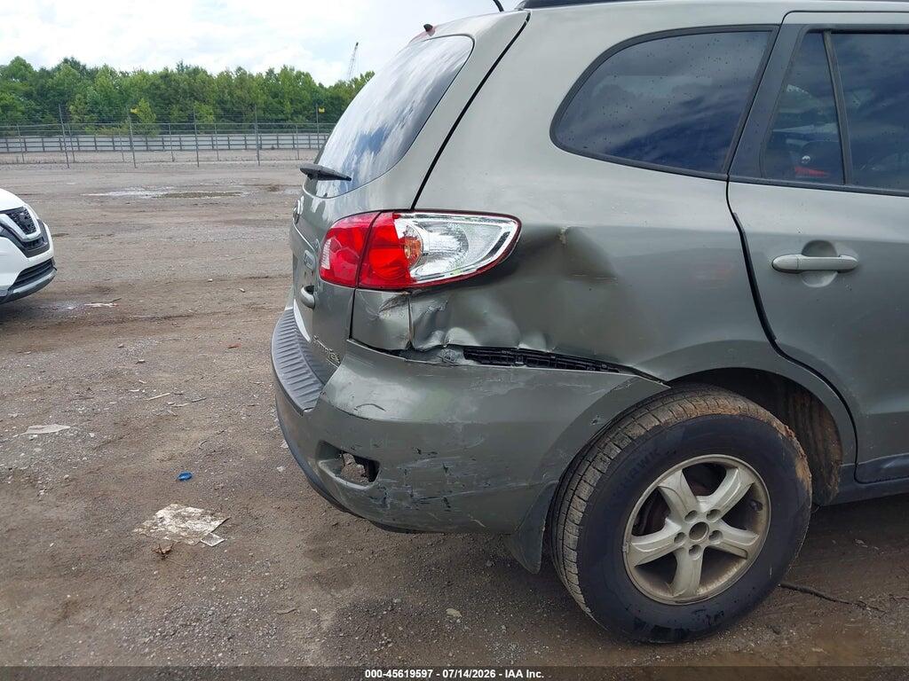 5NMSG73DX8H142167 2008 HYUNDAI SANTA FE photo no. 6