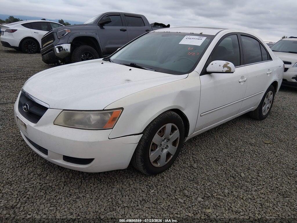 5NPET46F88H331455 2008 HYUNDAI SONATA photo no. 2