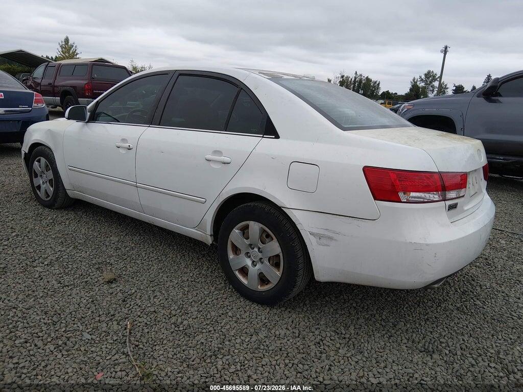 5NPET46F88H331455 2008 HYUNDAI SONATA photo no. 3