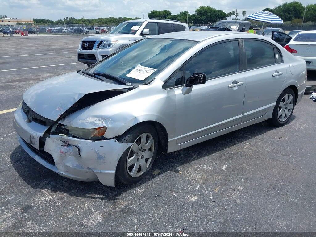 2HGFA16547H315763 2007 HONDA CIVIC photo no. 2