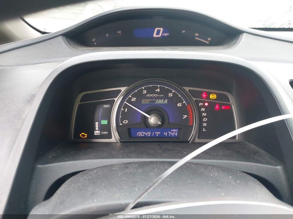 JHMFA36217S029425 2007 HONDA CIVIC HYBRID photo no. 7