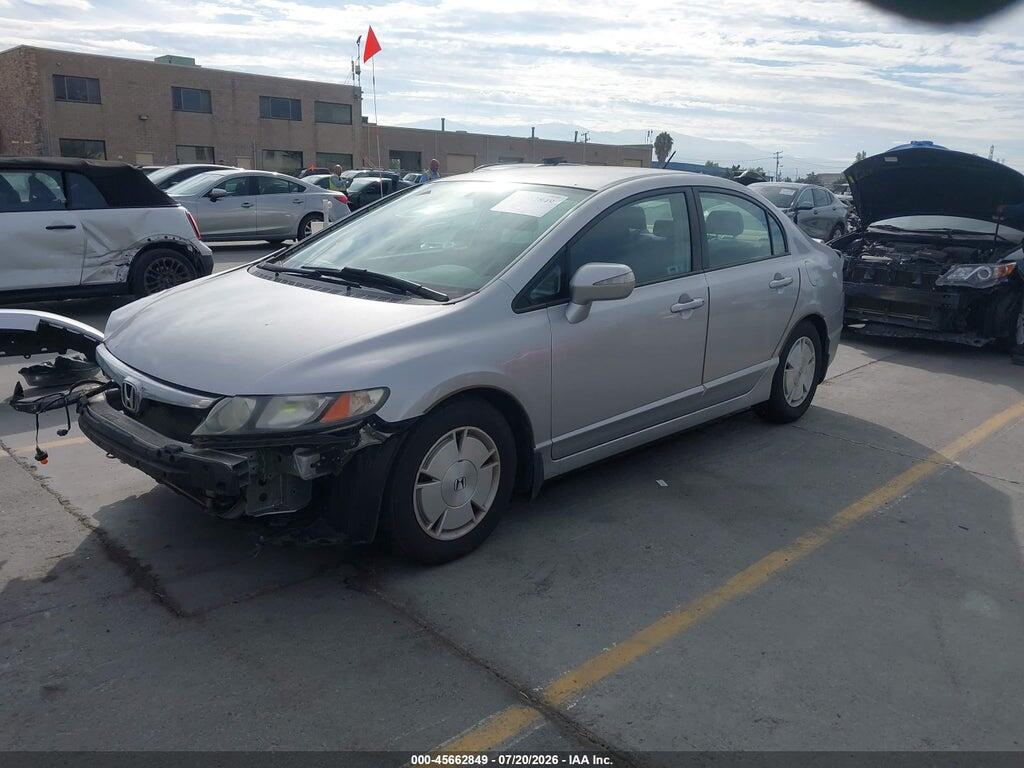 JHMFA36237S006096 2007 HONDA CIVIC HYBRID photo no. 2