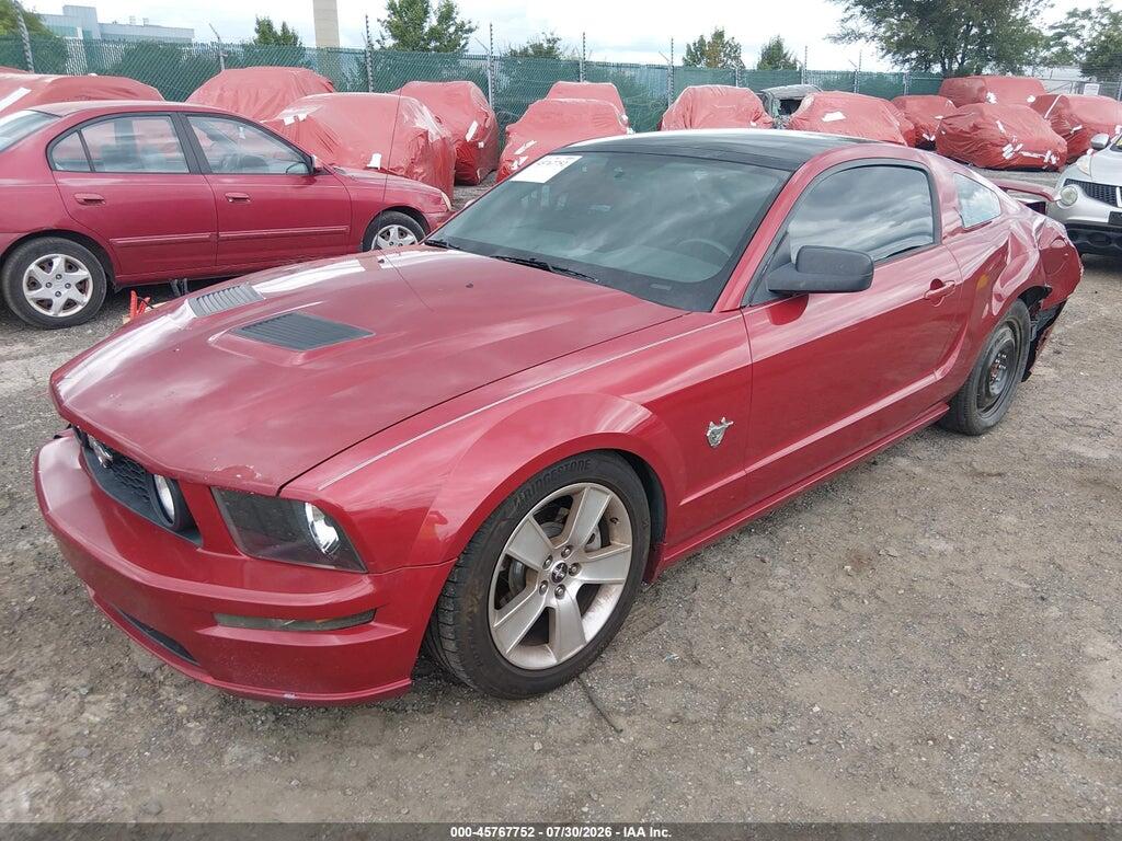 1ZVHT82H195118700 2009 FORD MUSTANG photo no. 2