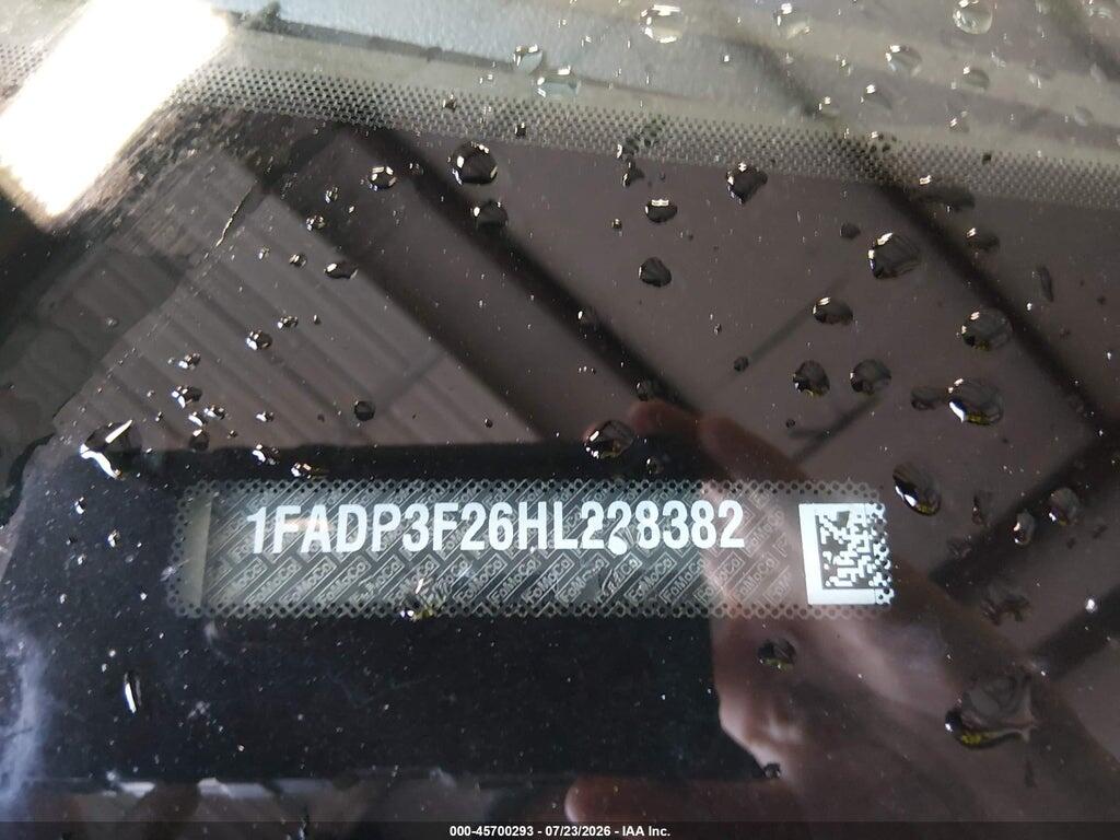 1FADP3F26HL228382 2017 FORD FOCUS photo no. 9