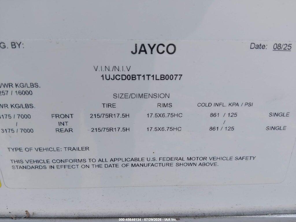 1UJCD0BT1T1LB0077 2026 JAYCO NORTHPOINT photo no. 9