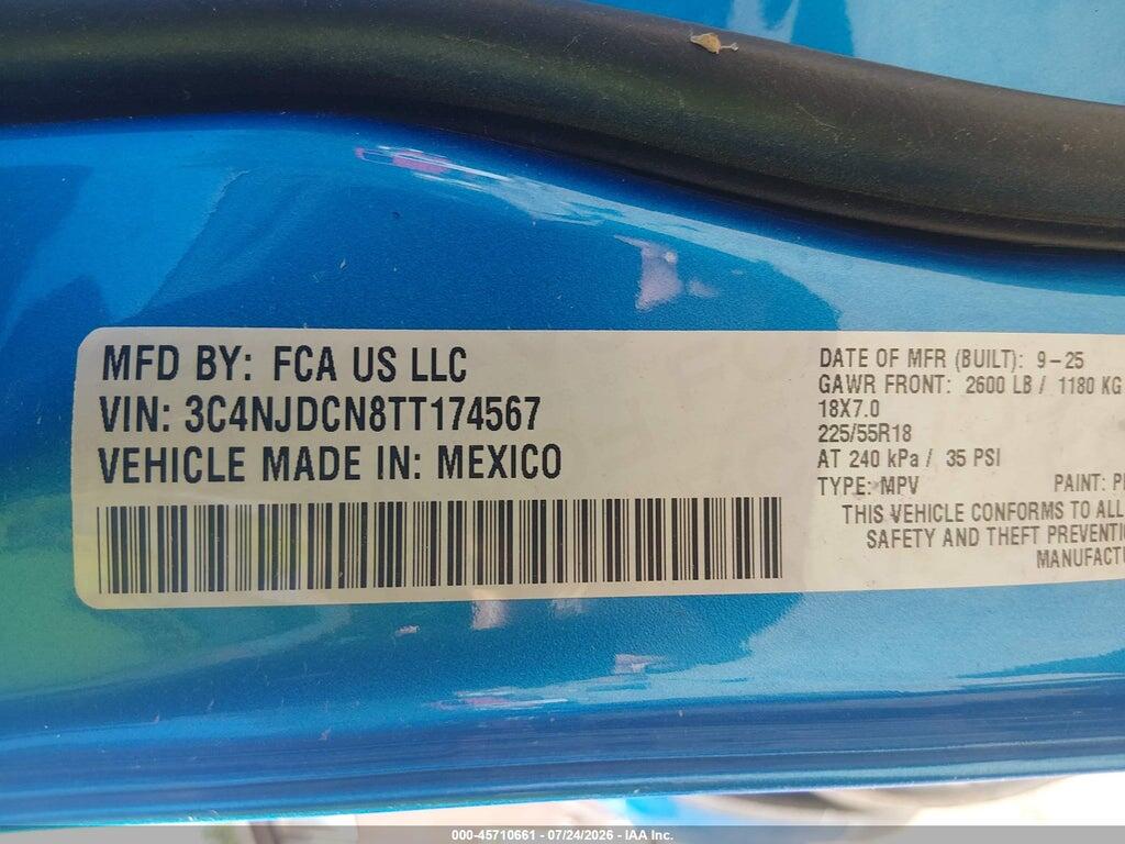 3C4NJDCN8TT174567 2026 JEEP COMPASS photo no. 9