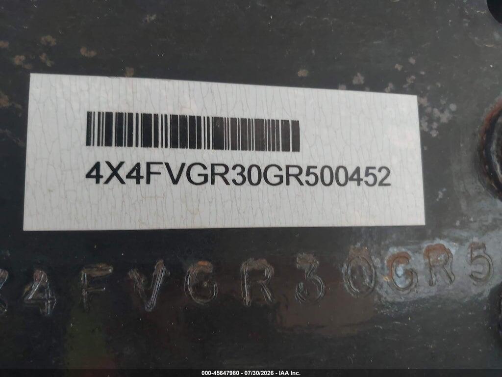 4X4FVGR30GR500452 2016 FOREST RIVER VENGEANCE TOURING TO photo no. 9