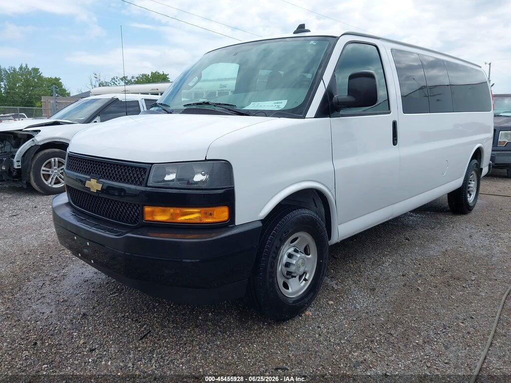 1GAZGNFP1M1155315 2021 CHEVROLET EXPRESS PASSENGER photo no. 2