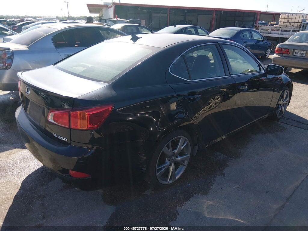 JTHBF5C29A2095048 2010 LEXUS IS 250 photo no. 4