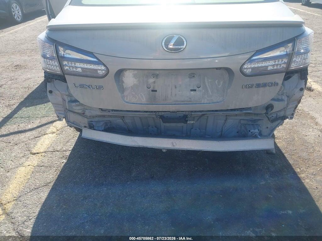 JTHBB1BA5A2021378 2010 LEXUS HS 250H photo no. 6
