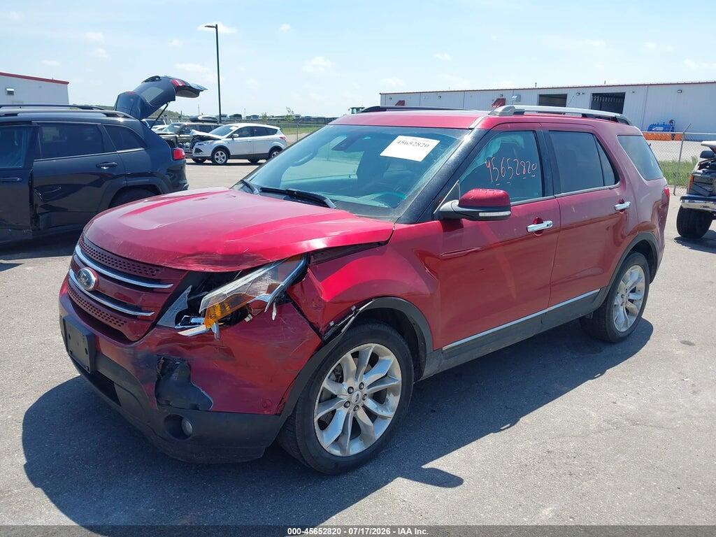 1FM5K8F85EGB73308 2014 FORD EXPLORER photo no. 2