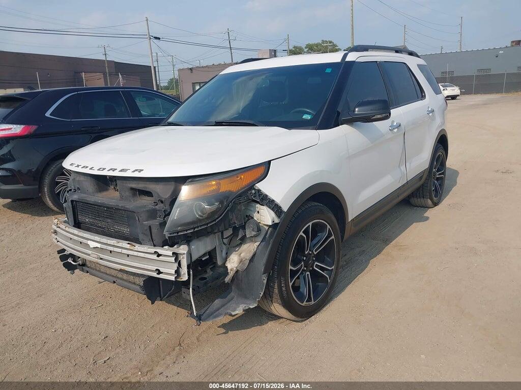 1FM5K8GT9EGC51849 2014 FORD EXPLORER photo no. 2