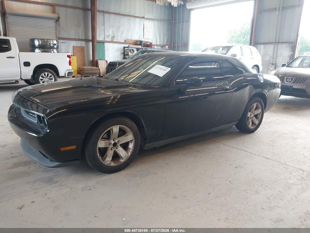 2C3CDYAG8CH291668 2012 DODGE CHALLENGER photo no. 2