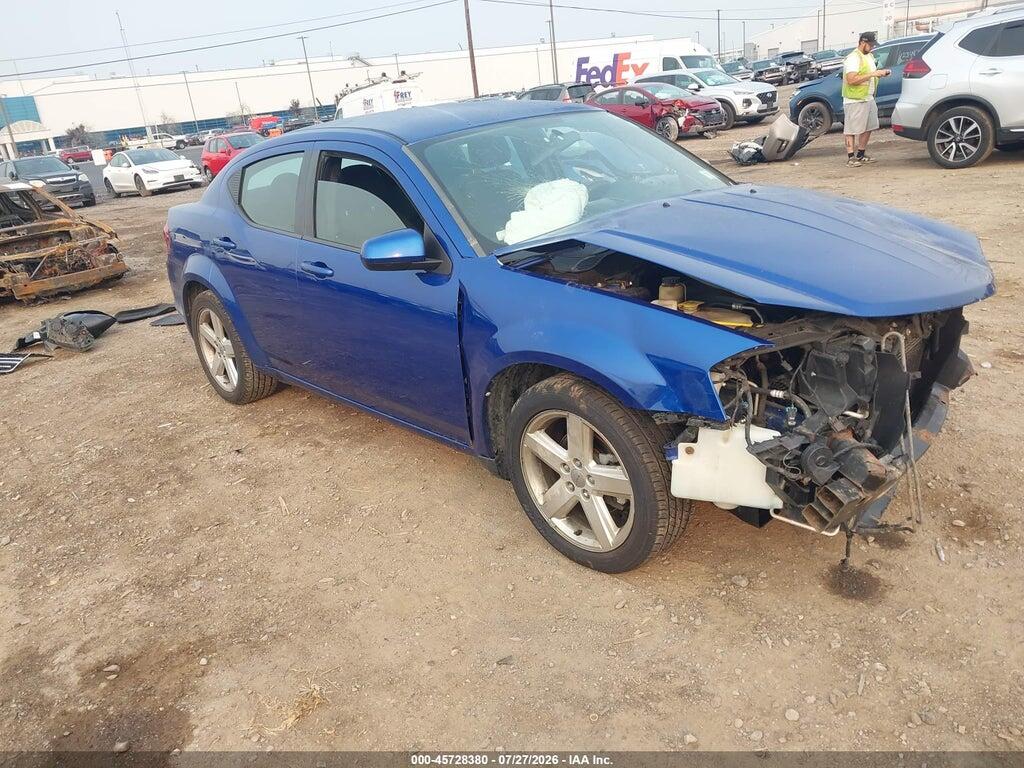 1C3CDZCB1CN148298 2012 DODGE AVENGER photo no. 1