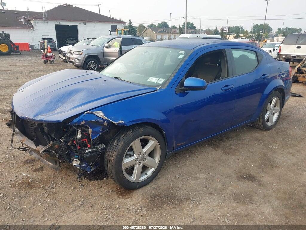 1C3CDZCB1CN148298 2012 DODGE AVENGER photo no. 2