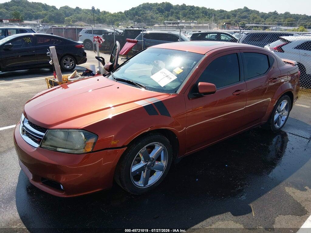 1C3CDZEG0CN207365 2012 DODGE AVENGER photo no. 2
