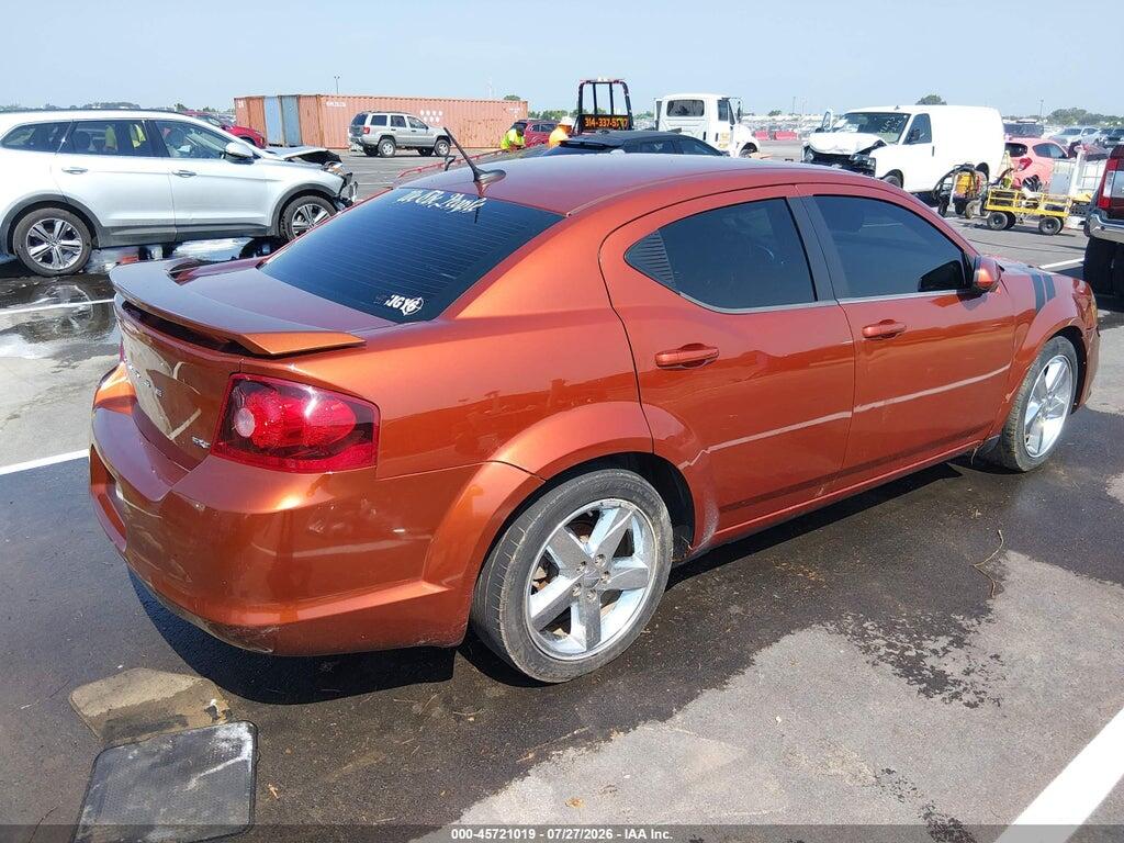 1C3CDZEG0CN207365 2012 DODGE AVENGER photo no. 4