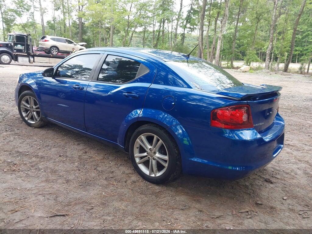 1C3CDZCB0CN200651 2012 DODGE AVENGER photo no. 3