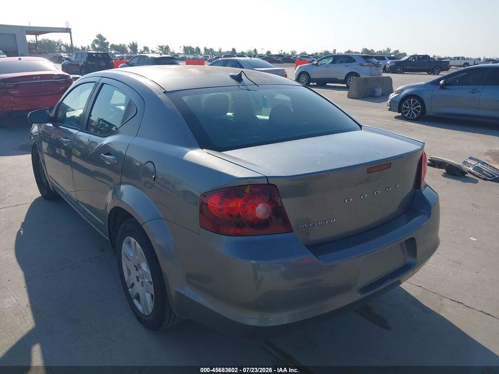1C3CDZAB2CN156168 2012 DODGE AVENGER photo no. 3