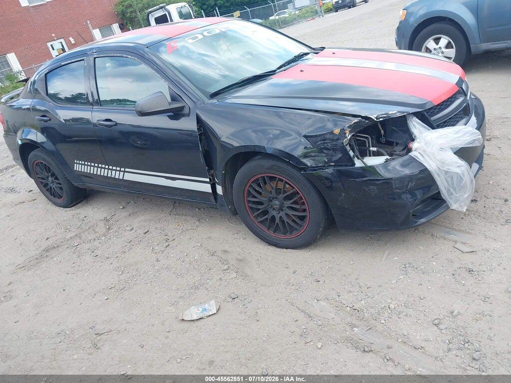 1C3CDZAB4CN115055 2012 DODGE AVENGER photo no. 1
