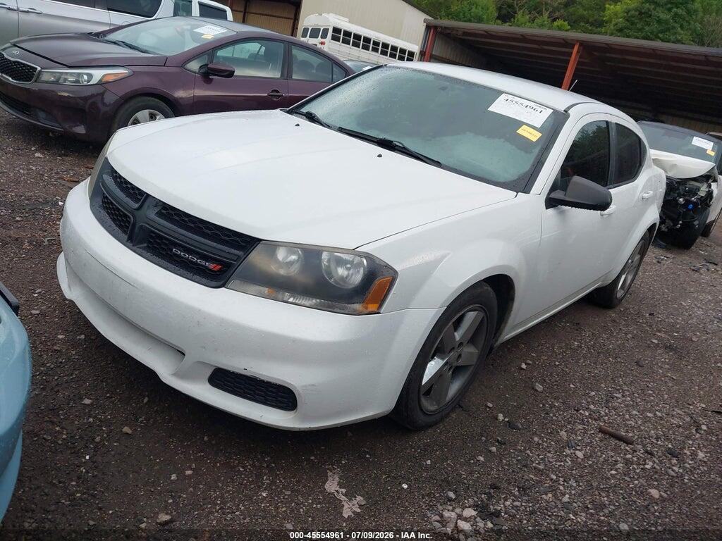 1C3CDZAB2CN158549 2012 DODGE AVENGER photo no. 2