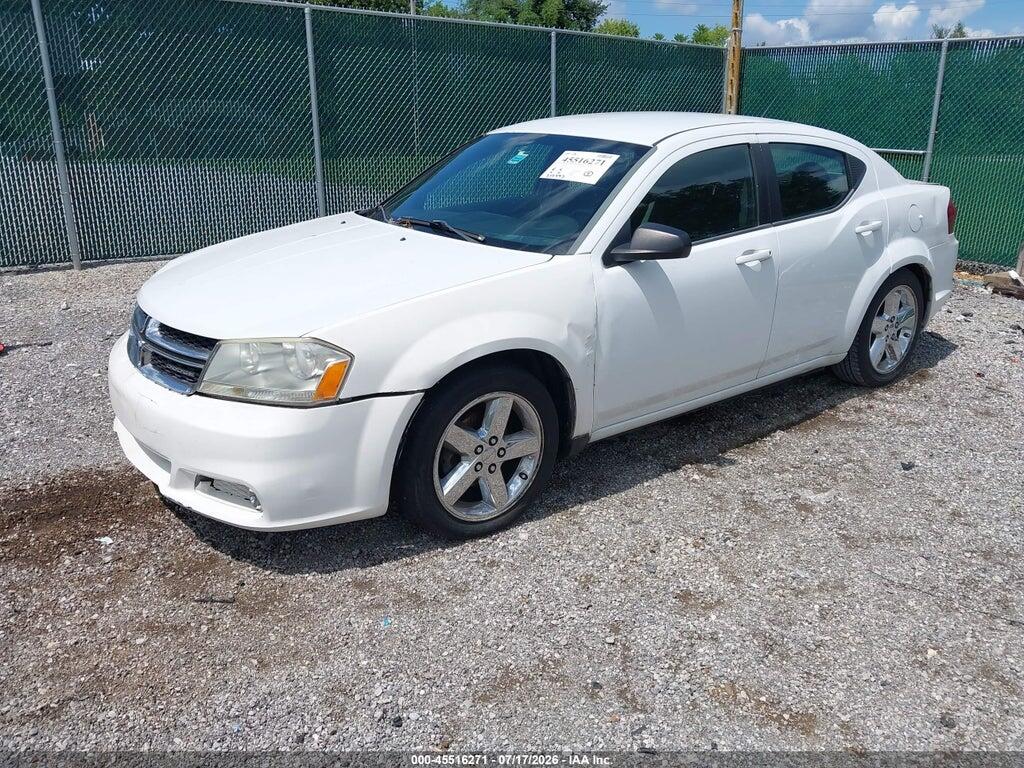 1C3CDZAB7CN216123 2012 DODGE AVENGER photo no. 2