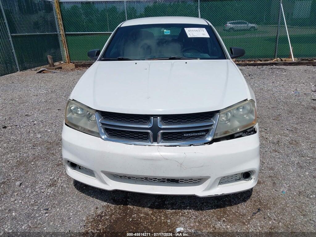 1C3CDZAB7CN216123 2012 DODGE AVENGER photo no. 6