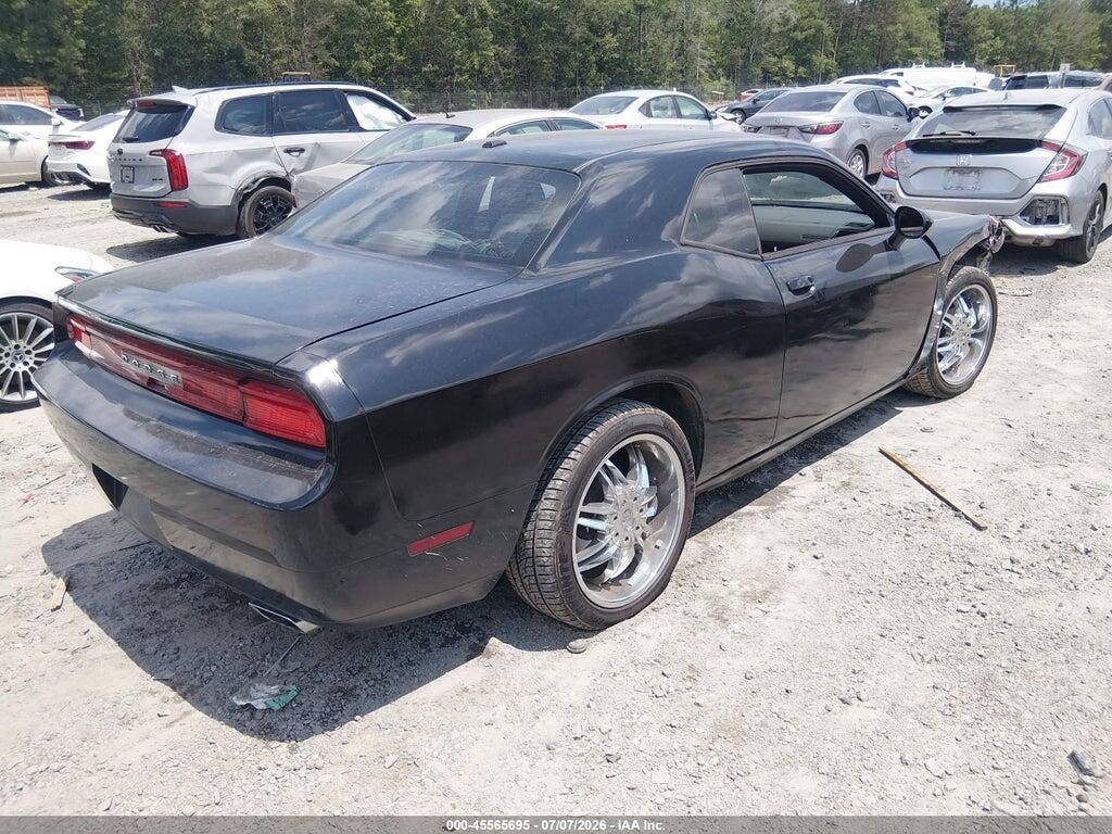 2C3CDYAG1CH254672 2012 DODGE CHALLENGER photo no. 4