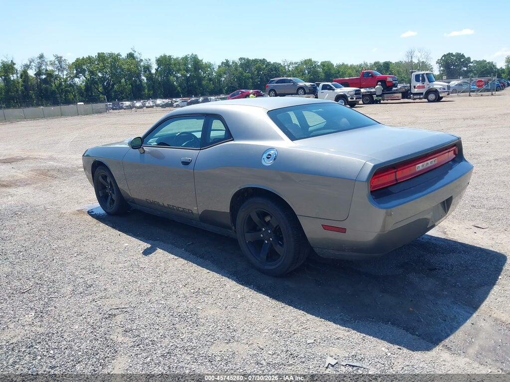 2C3CDYAG8CH258007 2012 DODGE CHALLENGER photo no. 3
