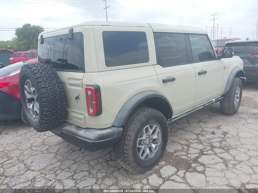 1FMEE9BP2SLB03102 2025 FORD BRONCO photo no. 4