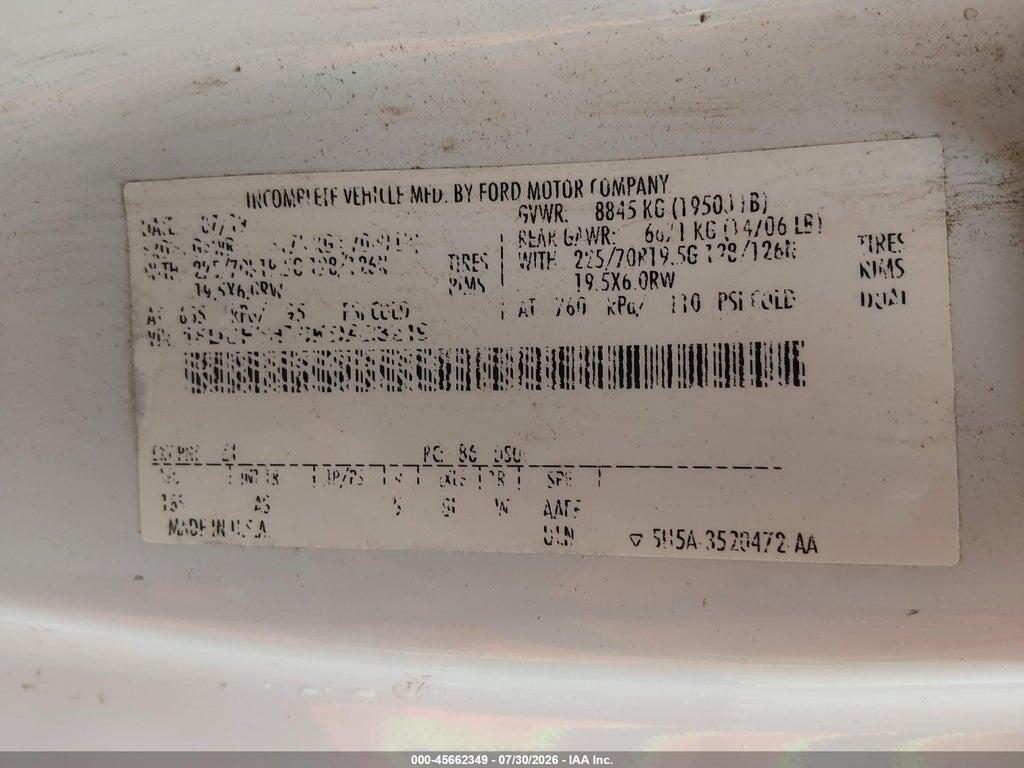 1FDUF5HT6KDA23219 2019 FORD F-550 CHASSIS photo no. 9