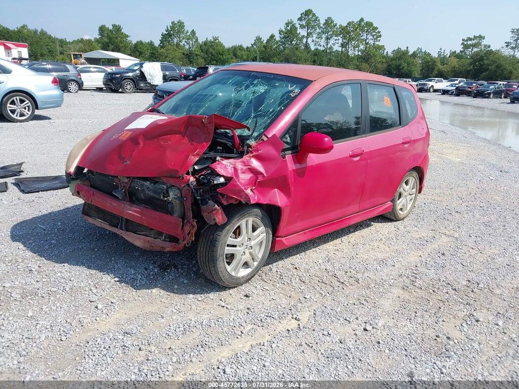 JHMGD38657S005382 2007 HONDA FIT photo no. 2