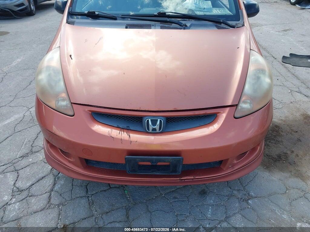 JHMGD38697S063320 2007 HONDA FIT photo no. 11