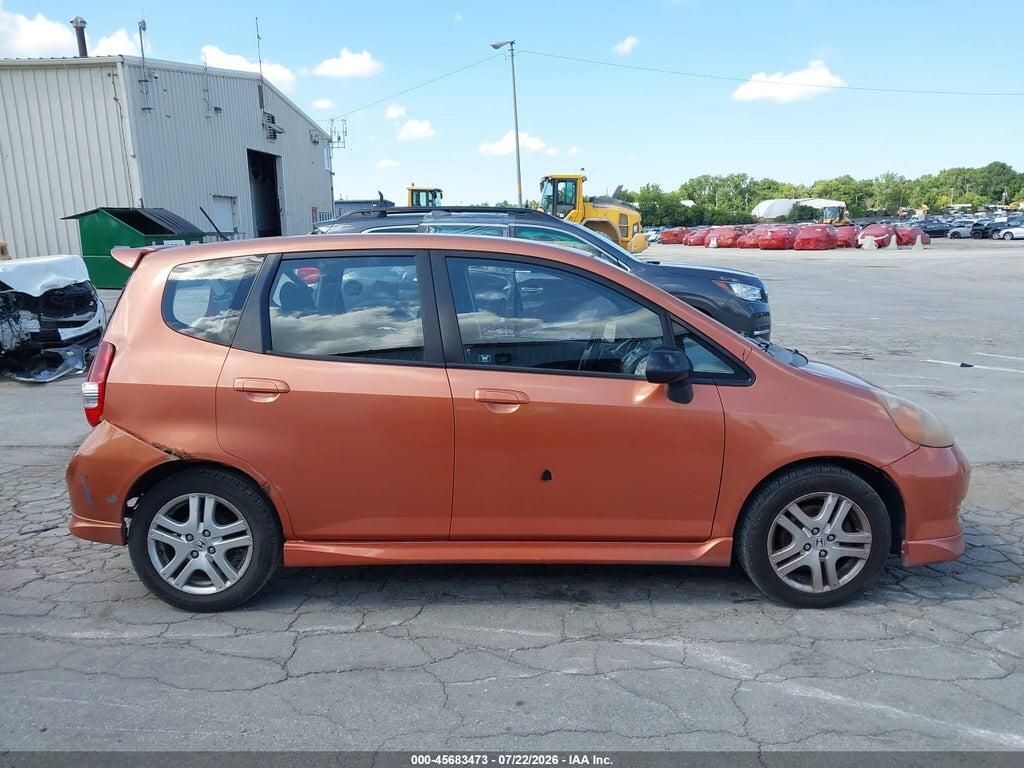 JHMGD38697S063320 2007 HONDA FIT photo no. 12