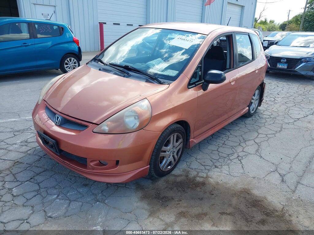 JHMGD38697S063320 2007 HONDA FIT photo no. 2