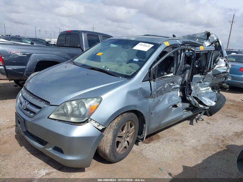 5FNRL38727B132402 2007 HONDA ODYSSEY photo no. 2