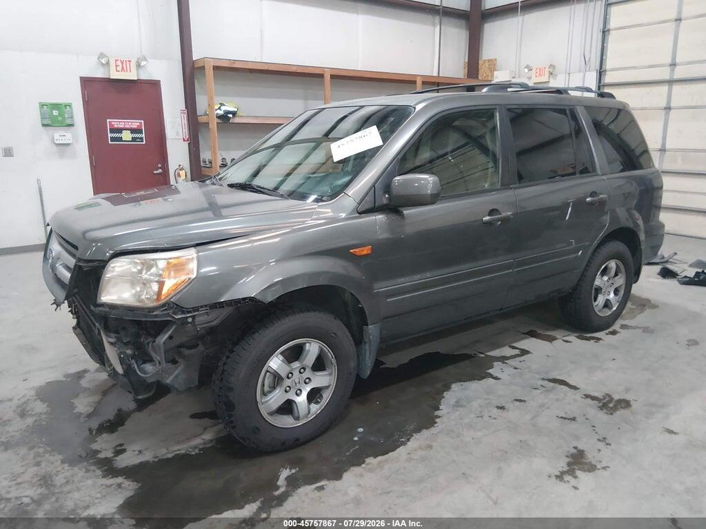 2HKYF18507H528769 2007 HONDA PILOT photo no. 2
