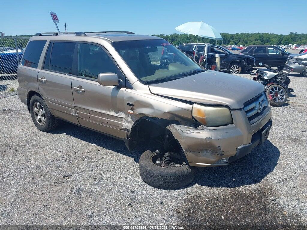 5FNYF28637B008935 2007 HONDA PILOT photo no. 1