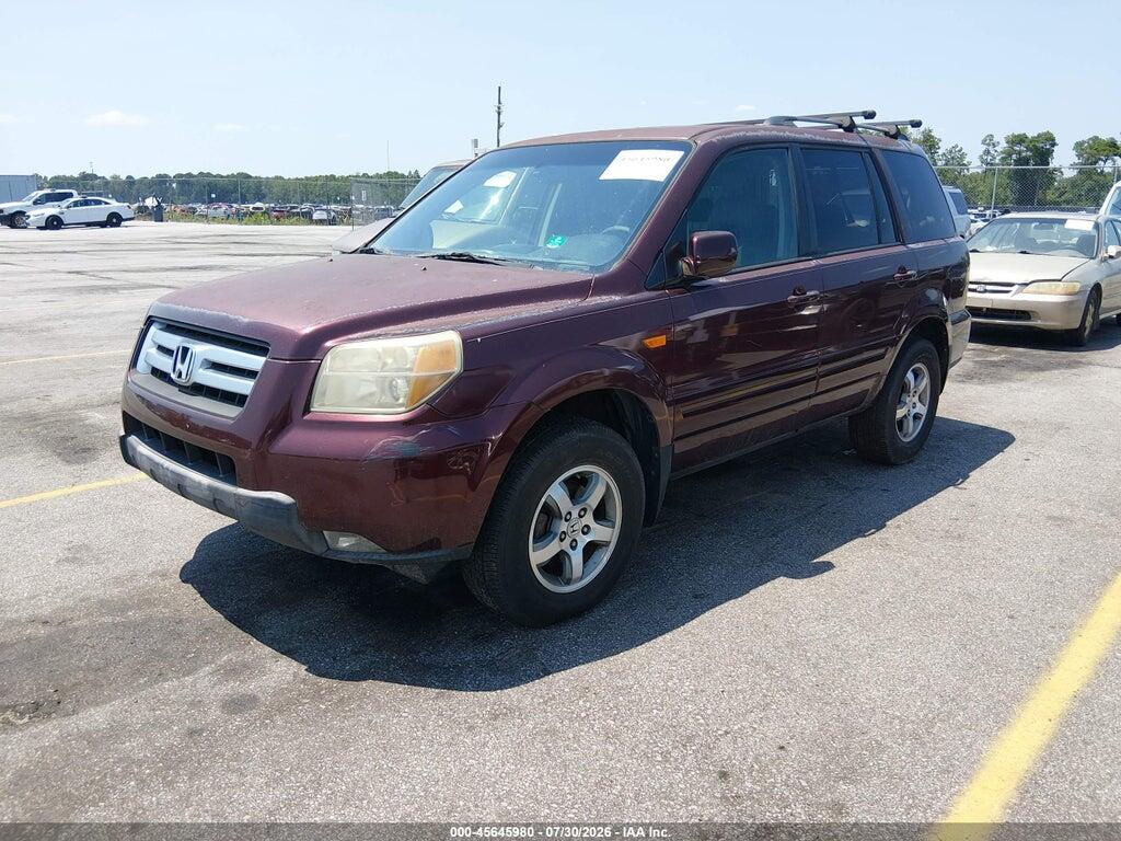 5FNYF18597B011226 2007 HONDA PILOT photo no. 2
