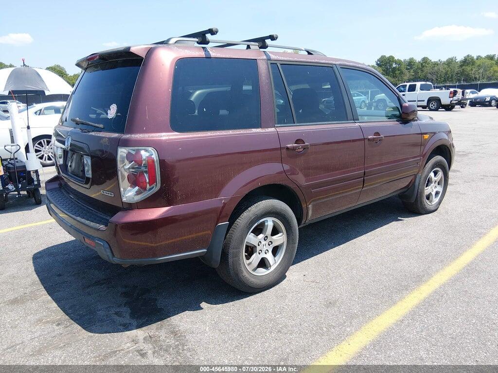 5FNYF18597B011226 2007 HONDA PILOT photo no. 4