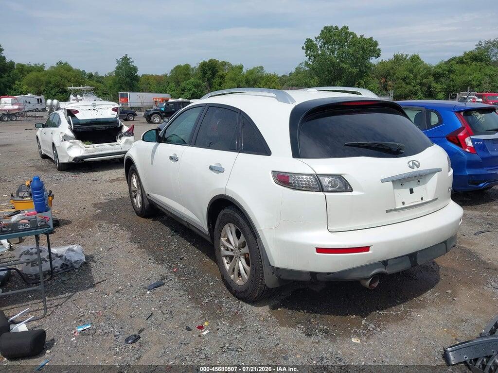JNRAS08W38X209484 2008 INFINITI FX35 photo no. 3