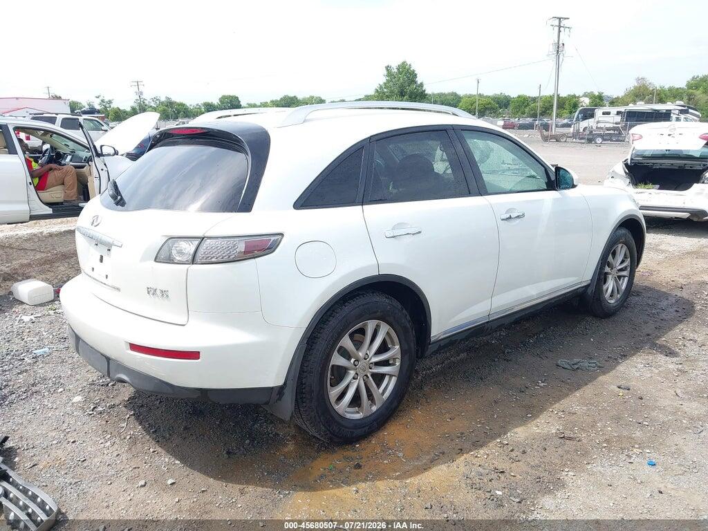 JNRAS08W38X209484 2008 INFINITI FX35 photo no. 4