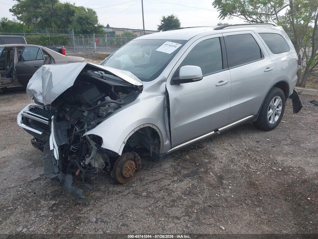 1C4RDJDGXCC216529 2012 DODGE DURANGO photo no. 2