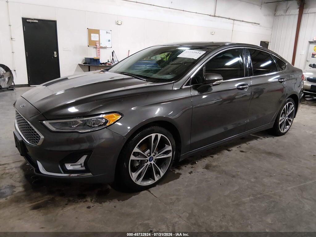 3FA6P0D90KR254539 2019 FORD FUSION photo no. 2