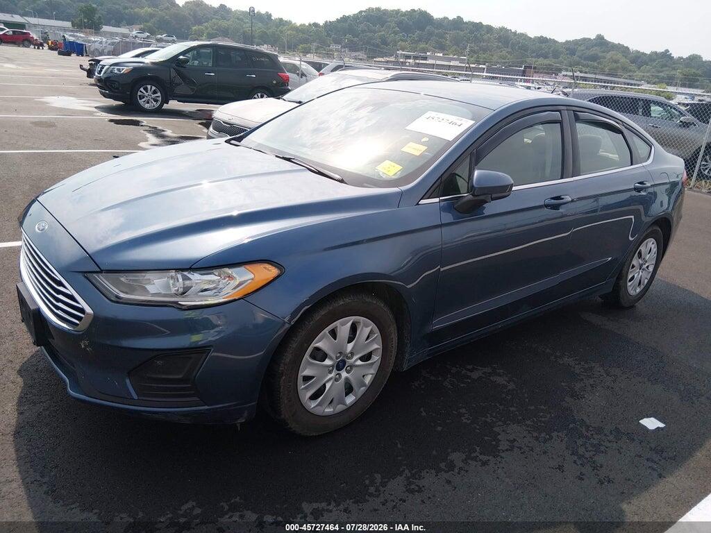 3FA6P0G71KR275622 2019 FORD FUSION photo no. 2