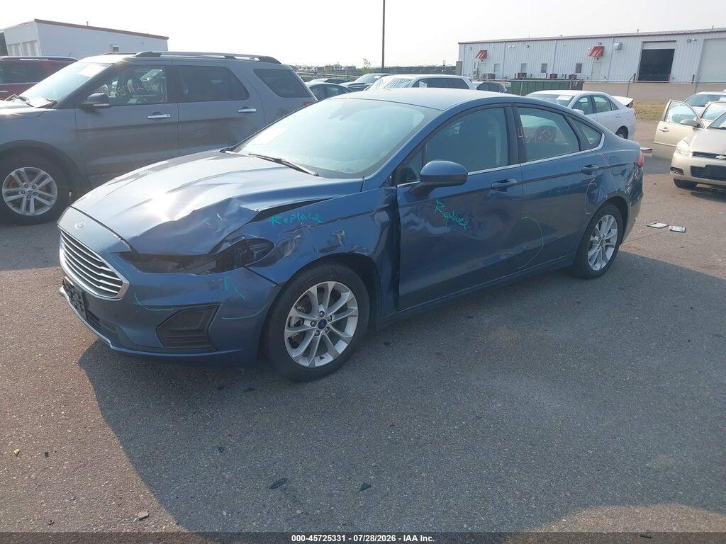 3FA6P0HD6KR275538 2019 FORD FUSION photo no. 2