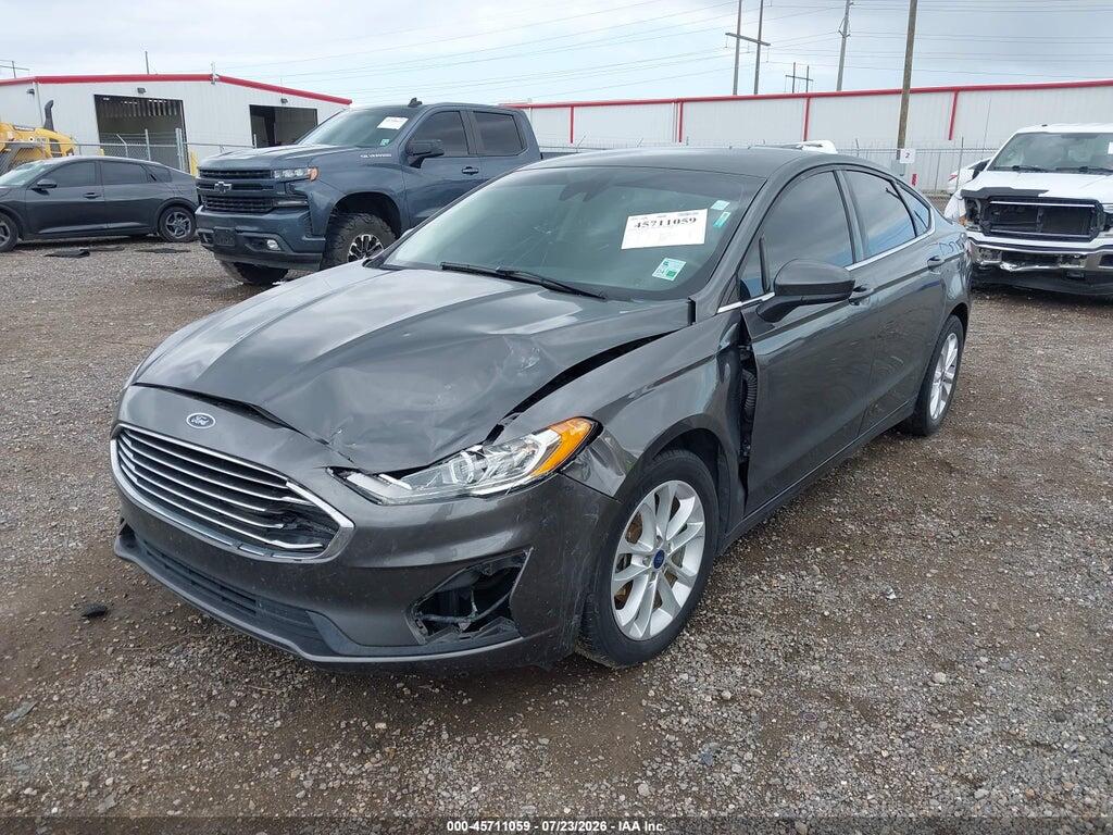 3FA6P0HDXKR161168 2019 FORD FUSION photo no. 2