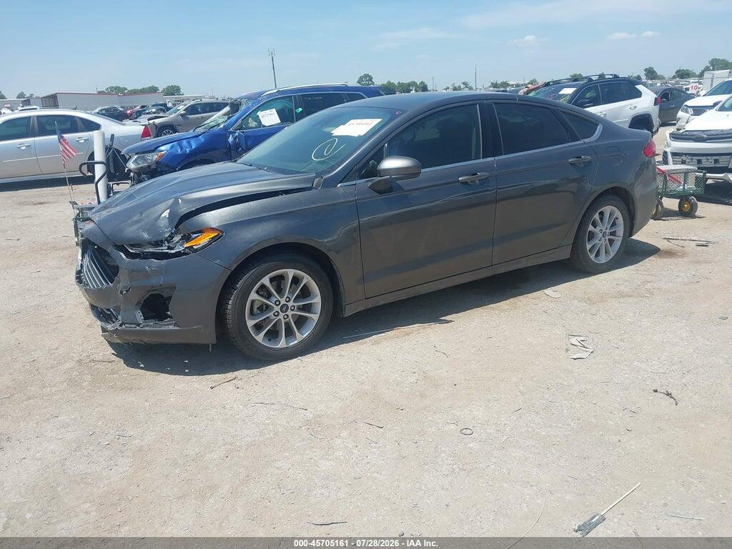 3FA6P0HD1KR280601 2019 FORD FUSION photo no. 2