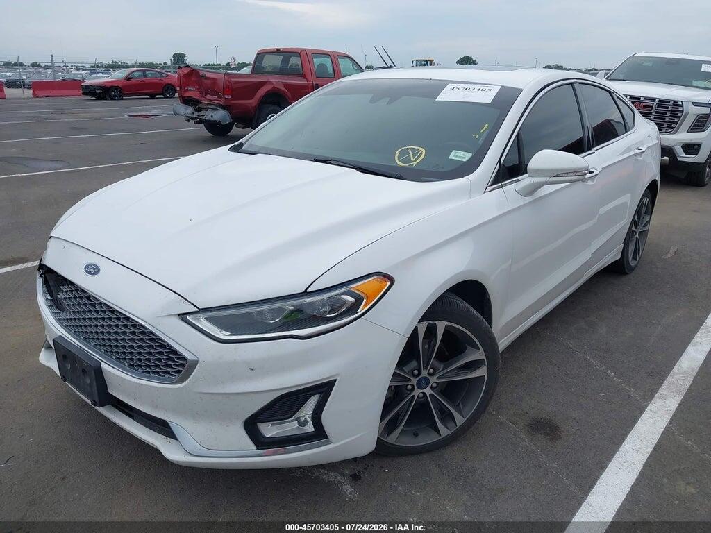 3FA6P0D91KR184856 2019 FORD FUSION photo no. 2